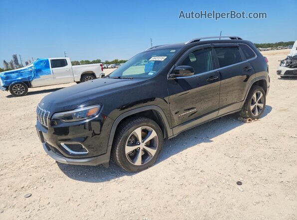 1C4PJMDN2KD180716 2019 JEEP CHEROKEE Black Հետևի ձախ