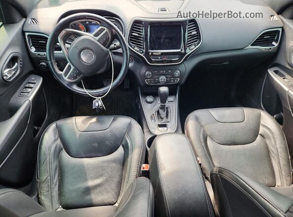 1C4PJMDN2LD548393 2020 JEEP CHEROKEE Gray Dashboard view