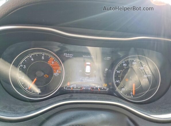 1C4PJMDN2LD592247 2020 JEEP CHEROKEE Gray Instrument cluster view