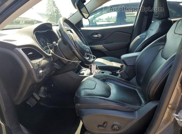 1C4PJMDN2LD592247 2020 JEEP CHEROKEE Gray Front interior view