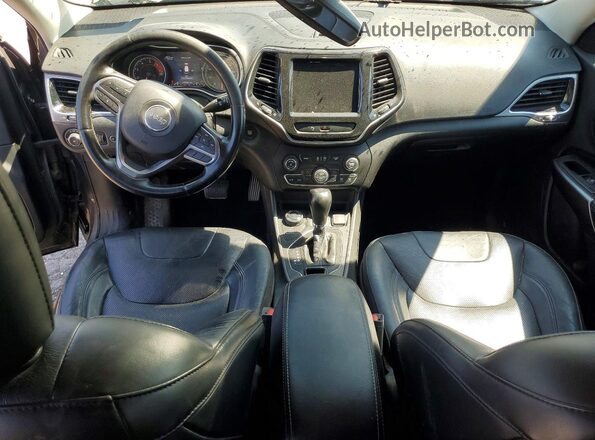 1C4PJMDN2LD592247 2020 JEEP CHEROKEE Gray Dashboard view