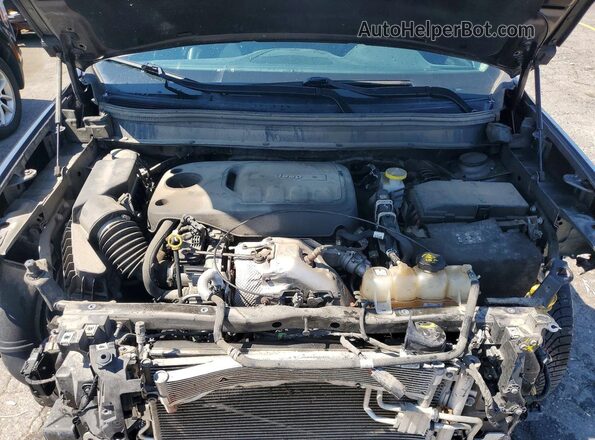 1C4PJMDN2LD592247 2020 JEEP CHEROKEE Gray Engine compartment view