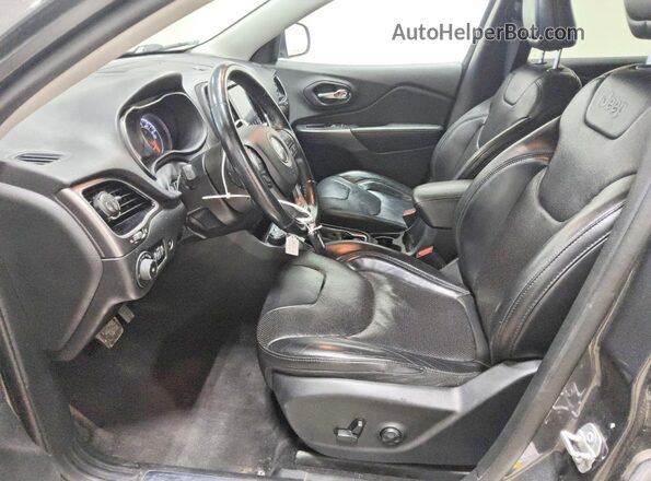 1C4PJMDN3KD179705 2019 JEEP CHEROKEE Серый Вид салона спереди