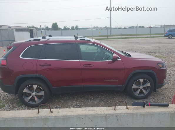 1C4PJMDN4KD178966 2019 JEEP CHEROKEE Red სალონის 360-გრადუსიანი ხედი