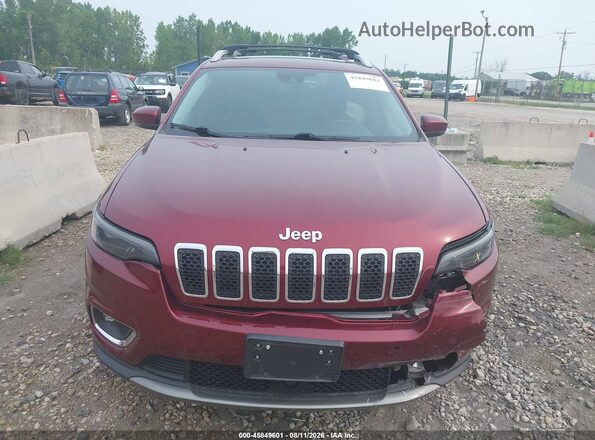 1C4PJMDN4KD178966 2019 JEEP CHEROKEE Red უკანა სალონის ხედი