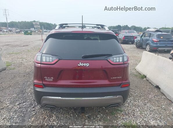 1C4PJMDN4KD178966 2019 JEEP CHEROKEE Red 