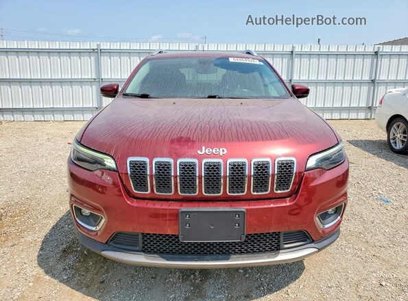 1C4PJMDN4KD320653 2019 JEEP CHEROKEE Red Vista frontal