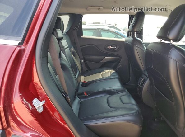 1C4PJMDN4KD320653 2019 JEEP CHEROKEE Red Vista interior trasera