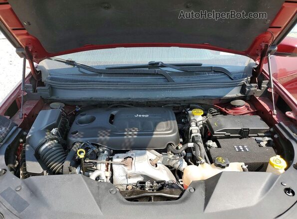 1C4PJMDN4KD320653 2019 JEEP CHEROKEE Red Vista del compartimento del motor