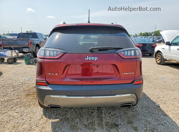 1C4PJMDN4KD320653 2019 JEEP CHEROKEE Red Vista trasera