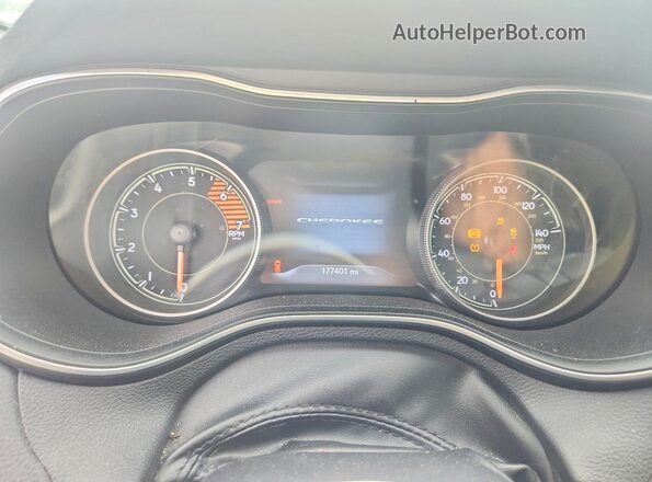 1C4PJMDN4LD548461 2020 JEEP CHEROKEE Black Սարքավորումների վահանակի տեսք