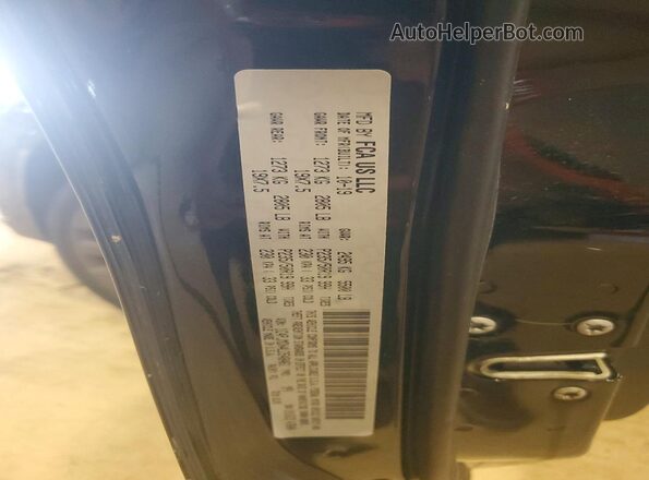 1C4PJMDN4LD548461 2020 JEEP CHEROKEE Black VIN կոդի պիտակի տեսք