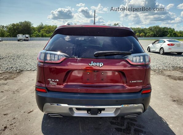 1C4PJMDN4LD655543 2020 JEEP CHEROKEE Maroon Հետևի տեսք