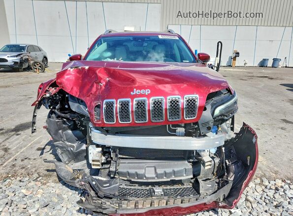 1C4PJMDN4LD655543 2020 JEEP CHEROKEE Maroon Դիմացի տեսք