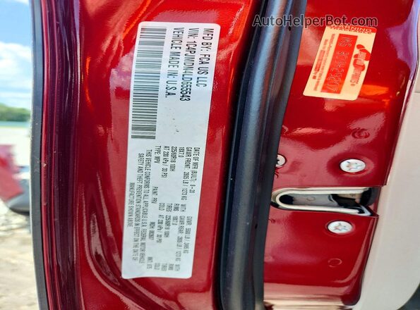 1C4PJMDN4LD655543 2020 JEEP CHEROKEE Maroon Շարժիչի բաժամունքի տեսք
