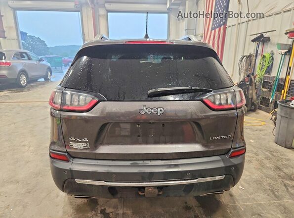1C4PJMDN5KD180628 2019 JEEP CHEROKEE Серый Вид сзади