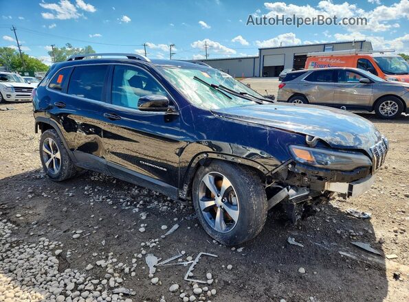 1C4PJMDN8KD134193 2019 JEEP CHEROKEE Black Передня права чверть