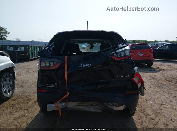 1C4PJMDN9KD258263 2019 JEEP CHEROKEE Black Вид спереду