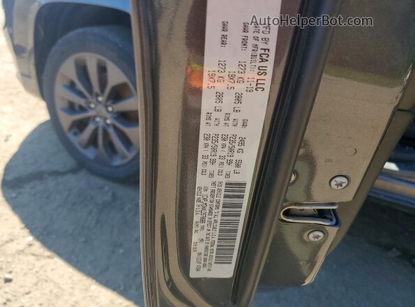 1C4PJMDNXLD570688 2020 JEEP CHEROKEE Gray Vista de la etiqueta del VIN