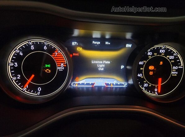 1C4PJMDS0HW636215 2017 JEEP CHEROKEE Белый Вид щитка приборов