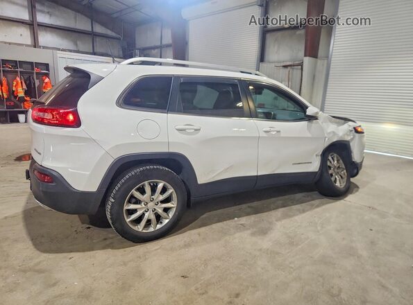 1C4PJMDS0HW636215 2017 JEEP CHEROKEE Белый Задняя правая четверть