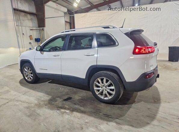 1C4PJMDS0HW636215 2017 JEEP CHEROKEE Белый Задняя левая четверть