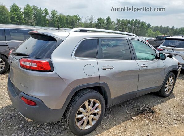1C4PJMDS1GW120993 2016 JEEP CHEROKEE Silver Trasero derecho
