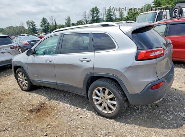 1C4PJMDS1GW120993 2016 JEEP CHEROKEE Silver Trasero izquierdo