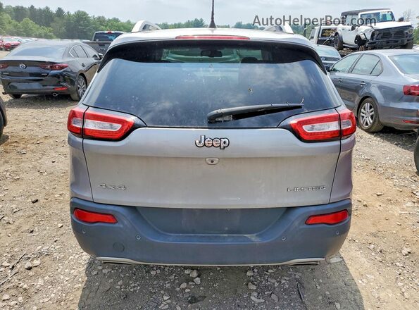 1C4PJMDS1GW120993 2016 JEEP CHEROKEE Silver Vista trasera