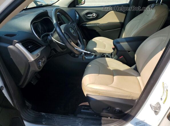 1C4PJMDS1GW174942 2016 JEEP CHEROKEE Белый Вид салона спереди