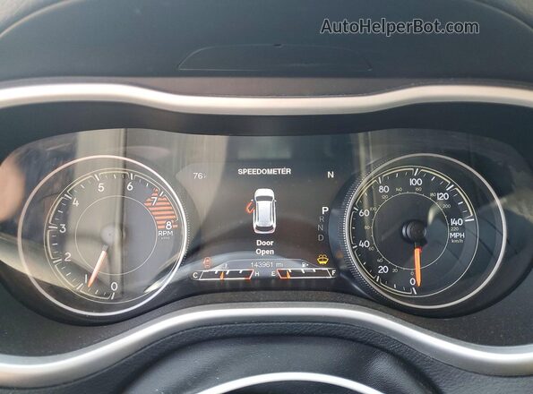 1C4PJMDS1GW174942 2016 JEEP CHEROKEE Белый Вид щитка приборов