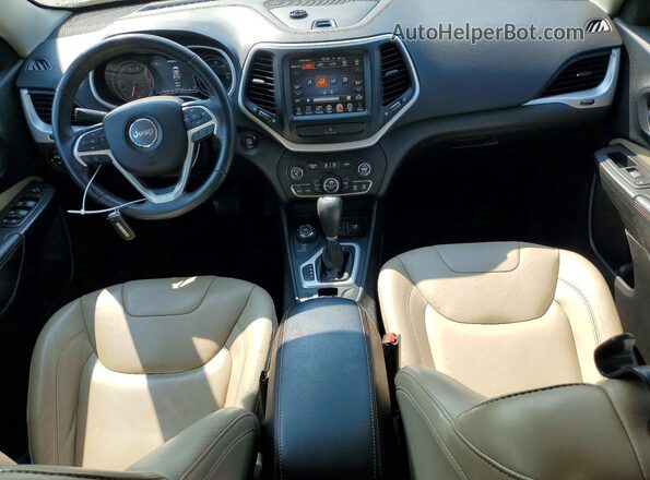 1C4PJMDS1GW174942 2016 JEEP CHEROKEE Белый Вид панели приборов