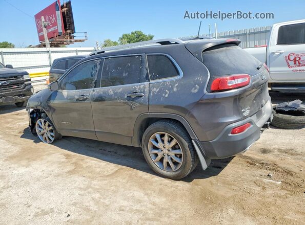1C4PJMDS1GW263250 2016 JEEP CHEROKEE Charcoal Tył lewy