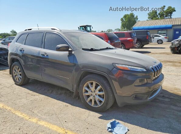 1C4PJMDS1GW263250 2016 JEEP CHEROKEE Charcoal Przód prawy