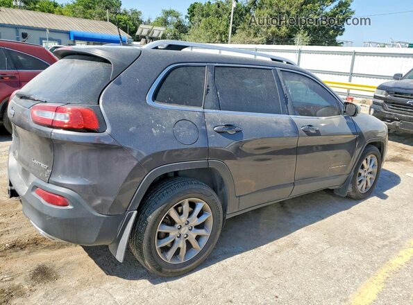 1C4PJMDS1GW263250 2016 JEEP CHEROKEE Charcoal Tył prawy