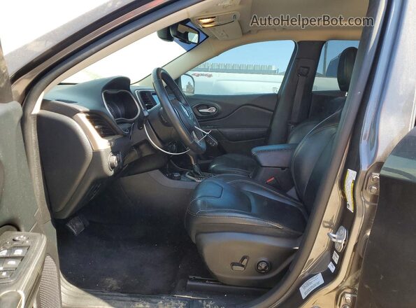 1C4PJMDS1GW263250 2016 JEEP CHEROKEE Charcoal Widok wnętrza z przodu