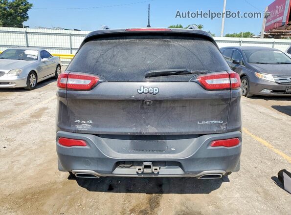 1C4PJMDS1GW263250 2016 JEEP CHEROKEE Charcoal Widok z tyłu