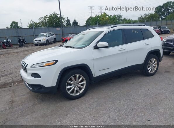 1C4PJMDS1GW360724 2016 JEEP CHEROKEE White Front left
