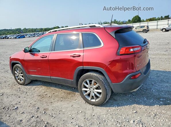 1C4PJMDS1HD227510 2017 JEEP CHEROKEE Red Tył lewy