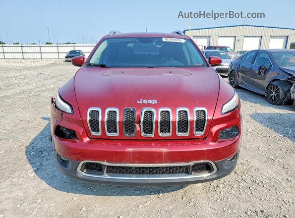 1C4PJMDS1HD227510 2017 JEEP CHEROKEE Red Widok z przodu
