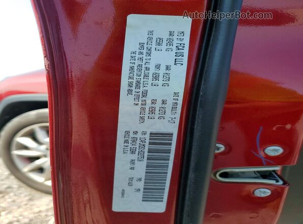 1C4PJMDS1HD227510 2017 JEEP CHEROKEE Red Widok komory silnika