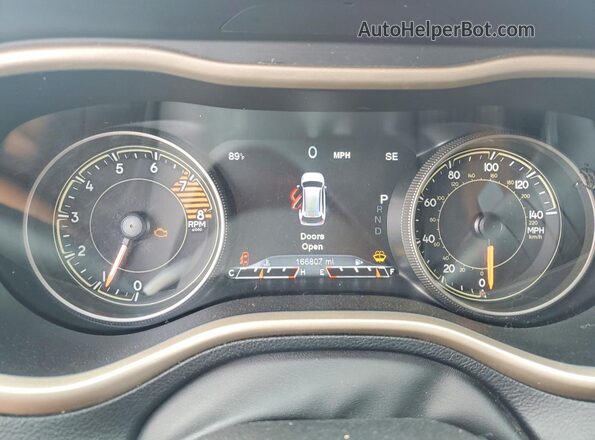 1C4PJMDS1HW594301 2017 JEEP CHEROKEE Burgundy Widok zestawu wskaźników