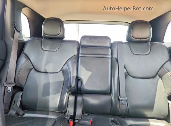 1C4PJMDS2GW340689 2016 JEEP CHEROKEE Black უკანა სავარძლების ხედი
