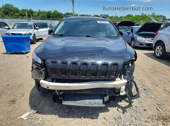1C4PJMDS2GW340689 2016 JEEP CHEROKEE Black წინა ხედი