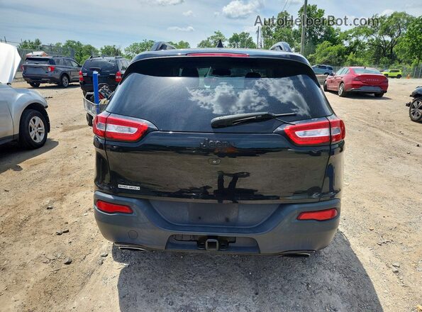 1C4PJMDS2GW340689 2016 JEEP CHEROKEE Black უკანა ხედი