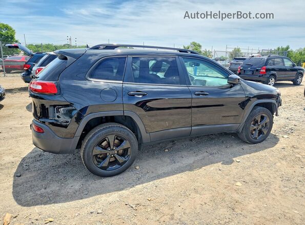 1C4PJMDS2GW340689 2016 JEEP CHEROKEE Black უკანა მარჯვენა