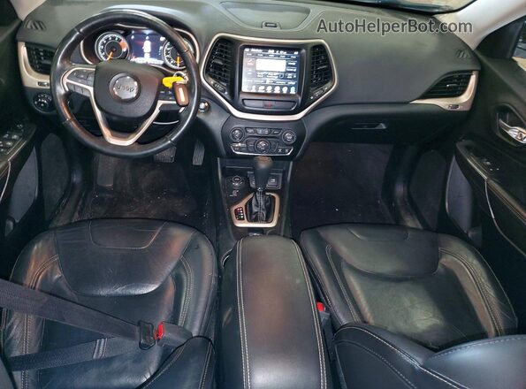 1C4PJMDS2GW344466 2016 JEEP CHEROKEE Black Widok deski rozdzielczej