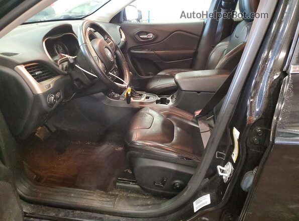 1C4PJMDS2GW344466 2016 JEEP CHEROKEE Black Widok wnętrza z przodu