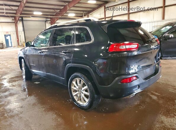 1C4PJMDS2GW344466 2016 JEEP CHEROKEE Black Tył lewy