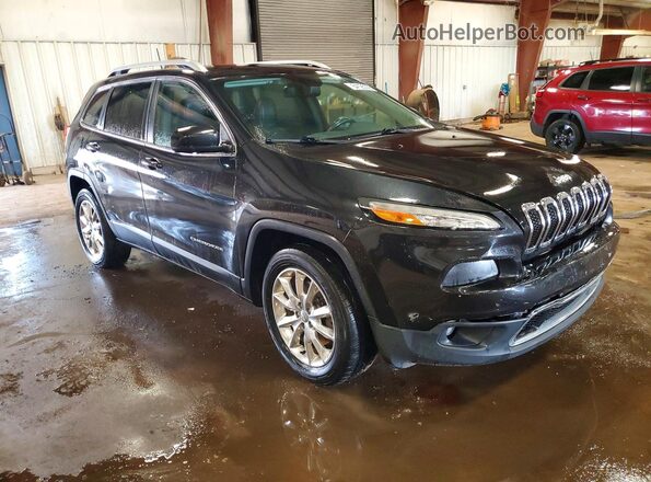 1C4PJMDS2GW344466 2016 JEEP CHEROKEE Black Przód prawy